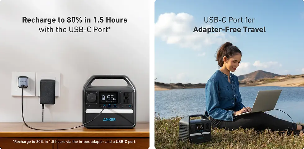 Миниатюра: Anker 521 LiFePO4 256Wh