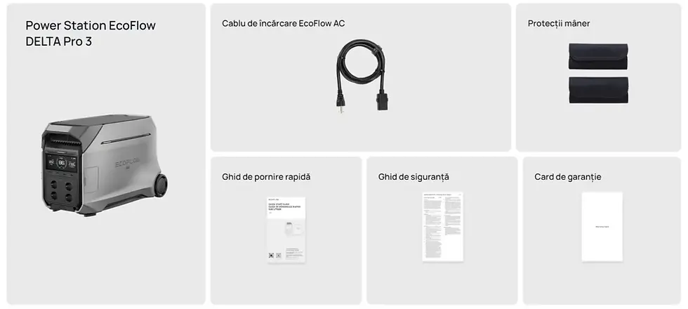 Миниатюра: Зарядная станция EcoFlow Delta Pro 3 (4096Wh)