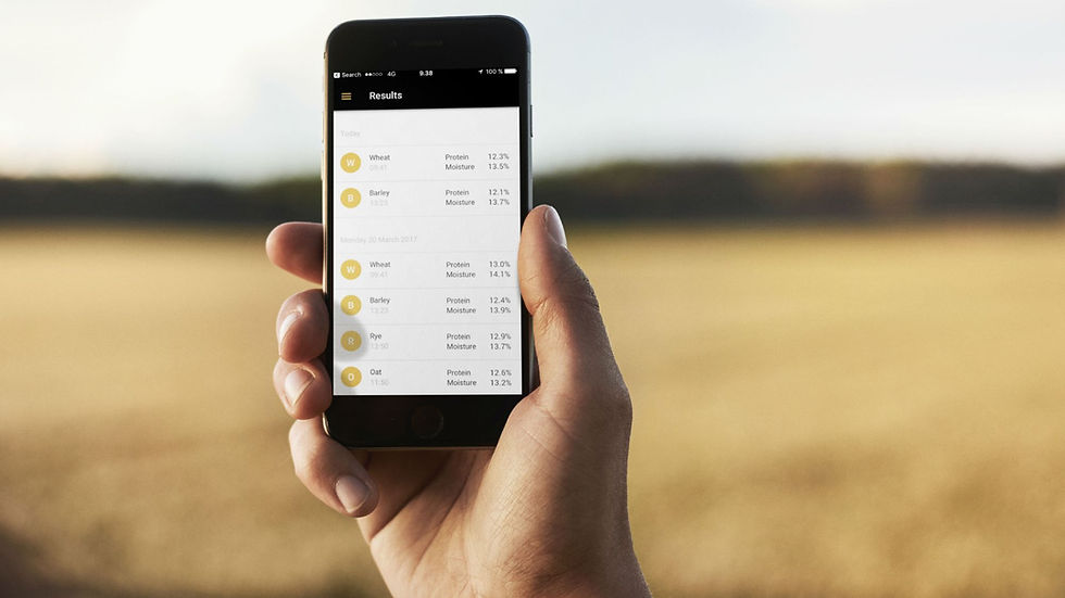 Miniatură: Analizator de calitate a cerealelor - GrainSense (portabil)
