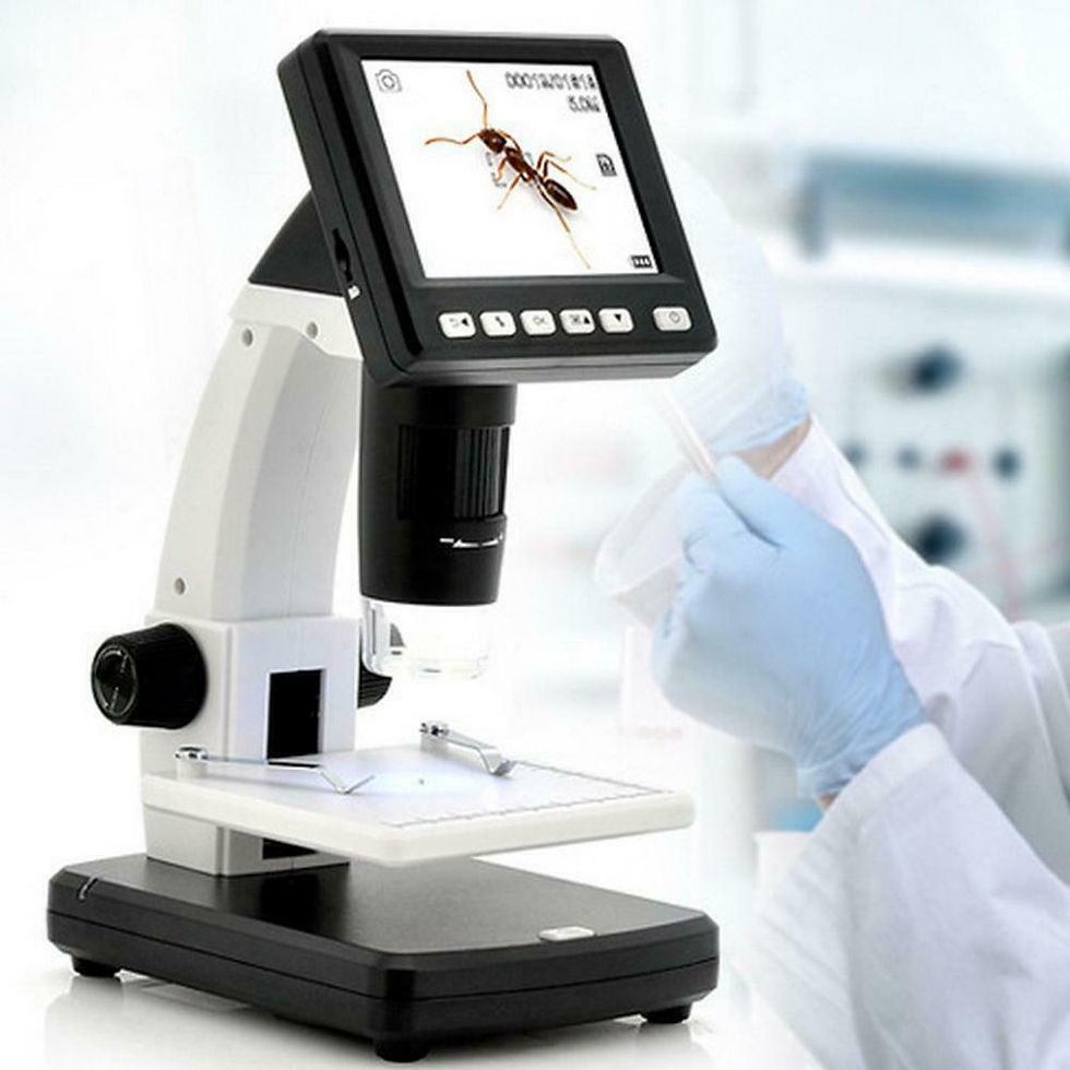 Miniatură: Microscop digital cu ecran