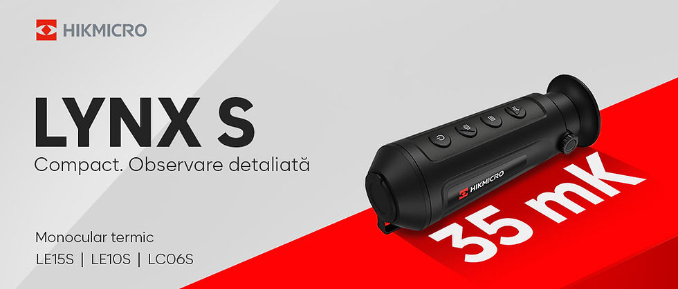 Miniatură: Monocular cu termoviziune HikMicro LYNX S LE15S