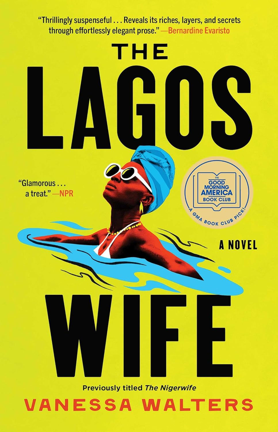 Book cover, The Lagos Wife