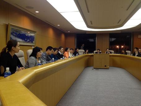 モンゴル研修生との交流会