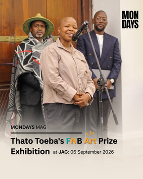 Thato Toeba’s FNB Art Prize Exhibition Opens at Johannesburg Art Gallery