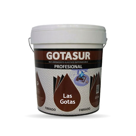 GOTASUR es un recubrimiento elástico impermeabilizante, fabricado a base de una emulsión acrílica pura y pigmentos y fibras específicas. Exentos de productos asfálticos.