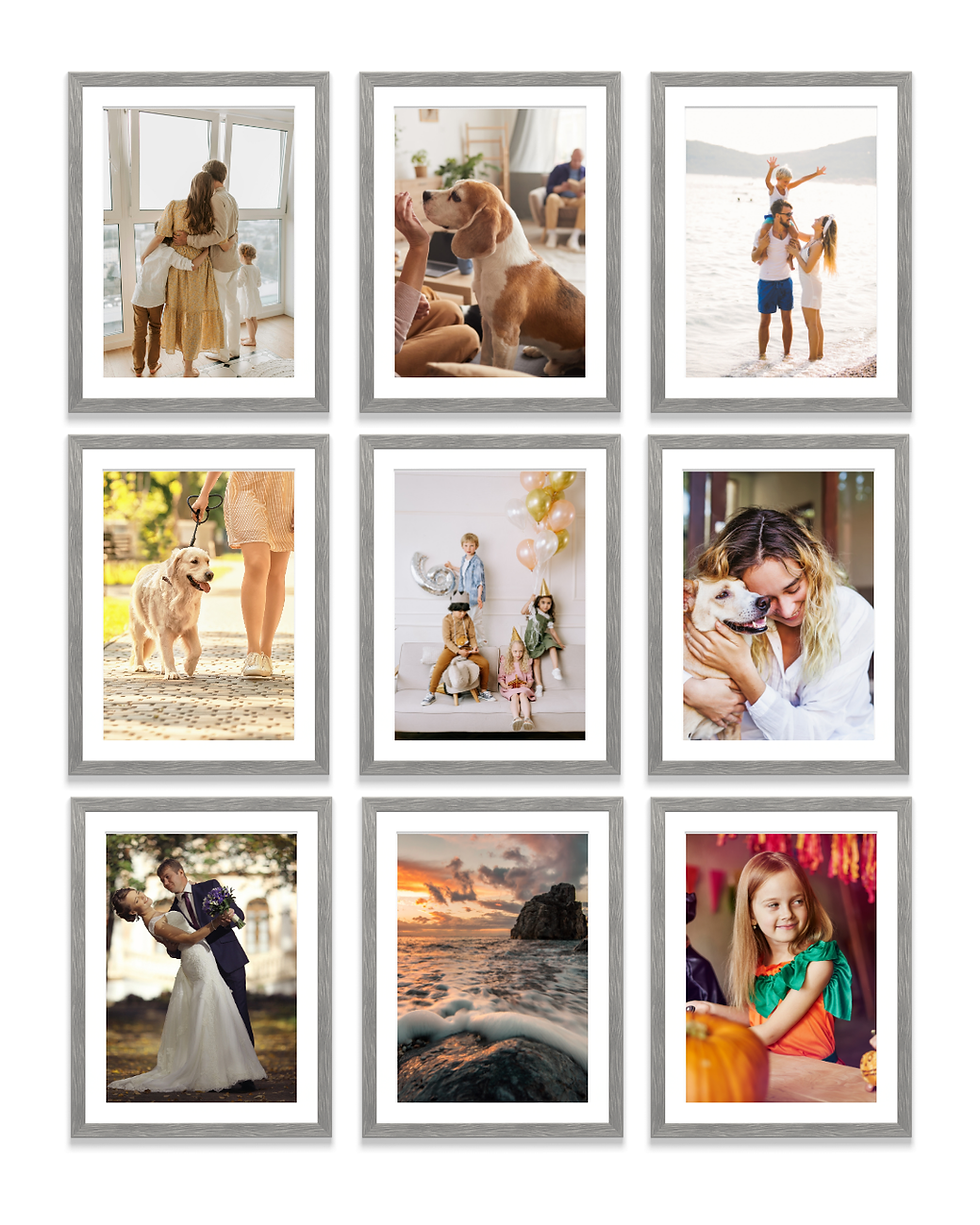 Miniatura: Set de 9 Cuadros