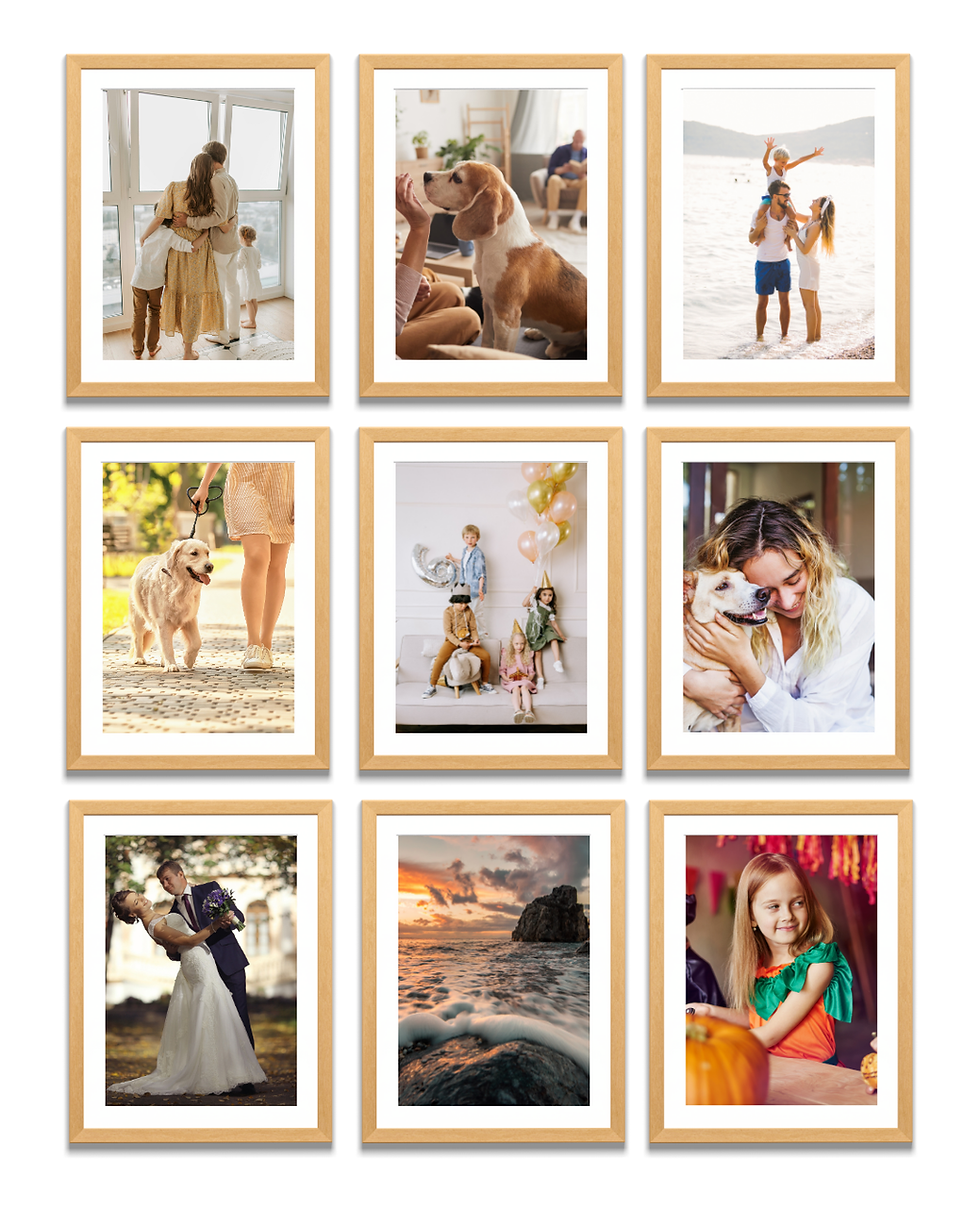 Miniatura: Set de 9 Cuadros