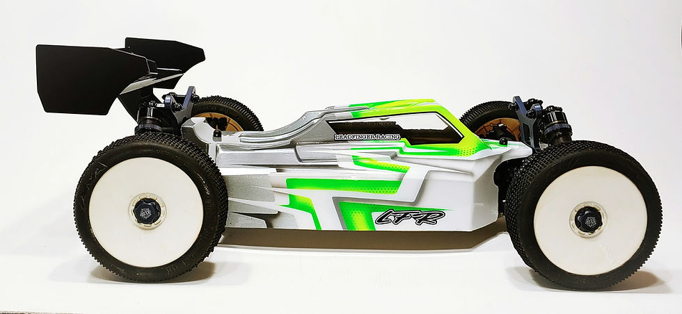 Thumbnail: TEKNO EB48 2.0/2.1/2.2 - LFR A2.1 TACTIC BODY (CLEAR) WITH FRONT SCOOP