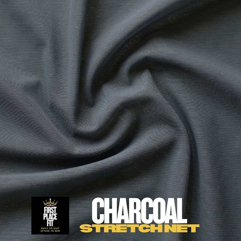 Charcoal Stretch Net