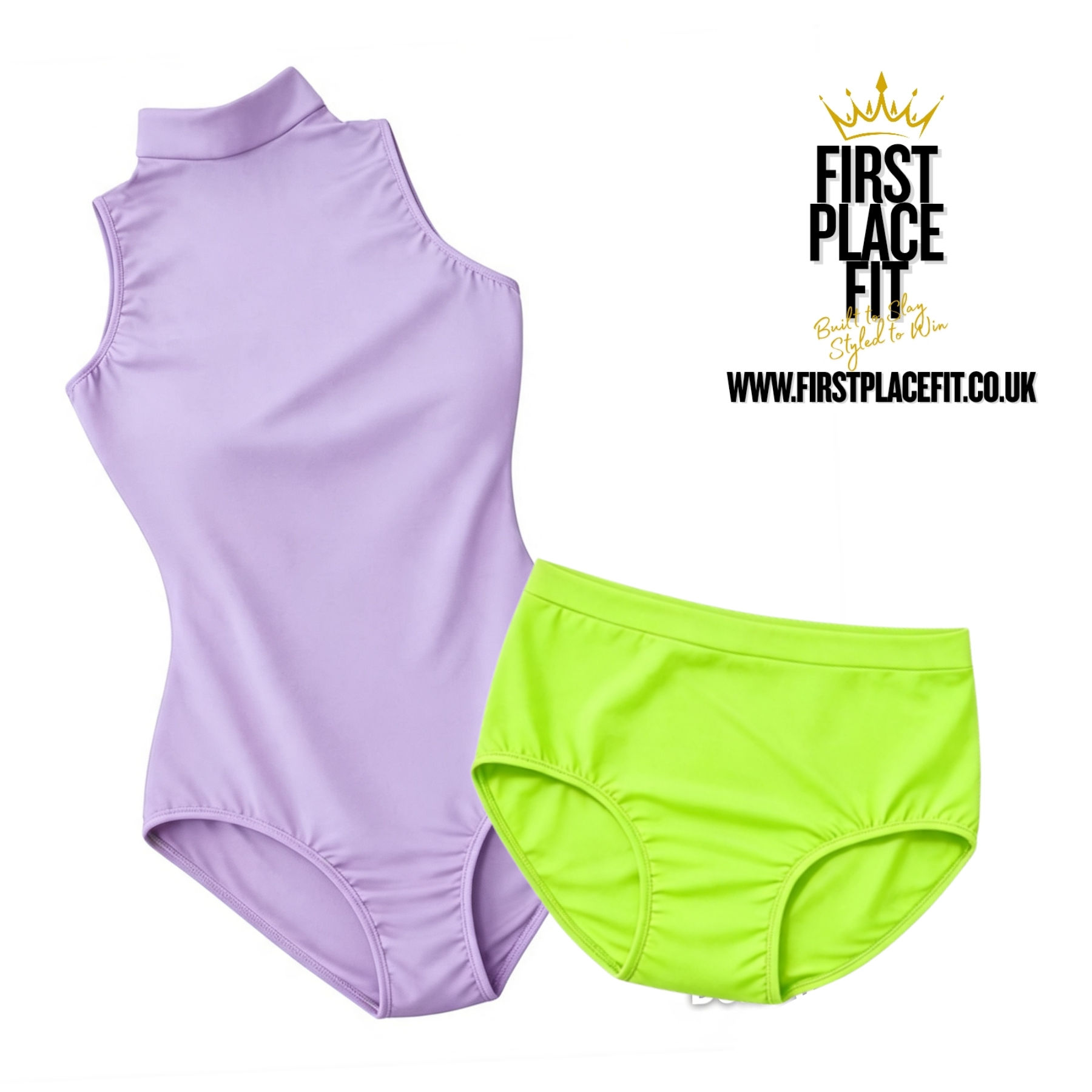 ADFP Beginner Wear - Lilac Leo/Flo Apple Pants 6-7 Years