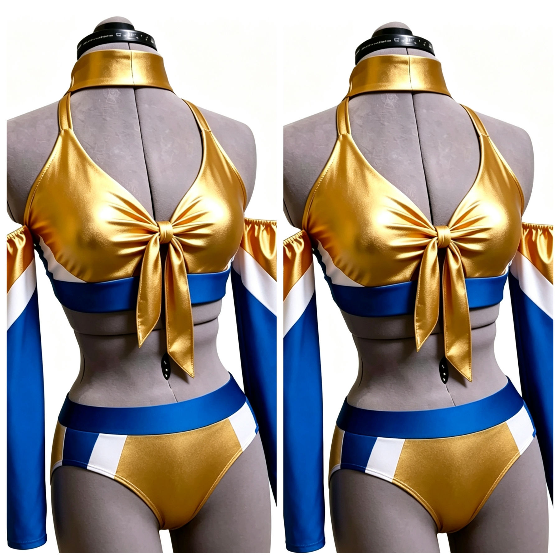 PAIRS - Blue/White/Gold Adult Small