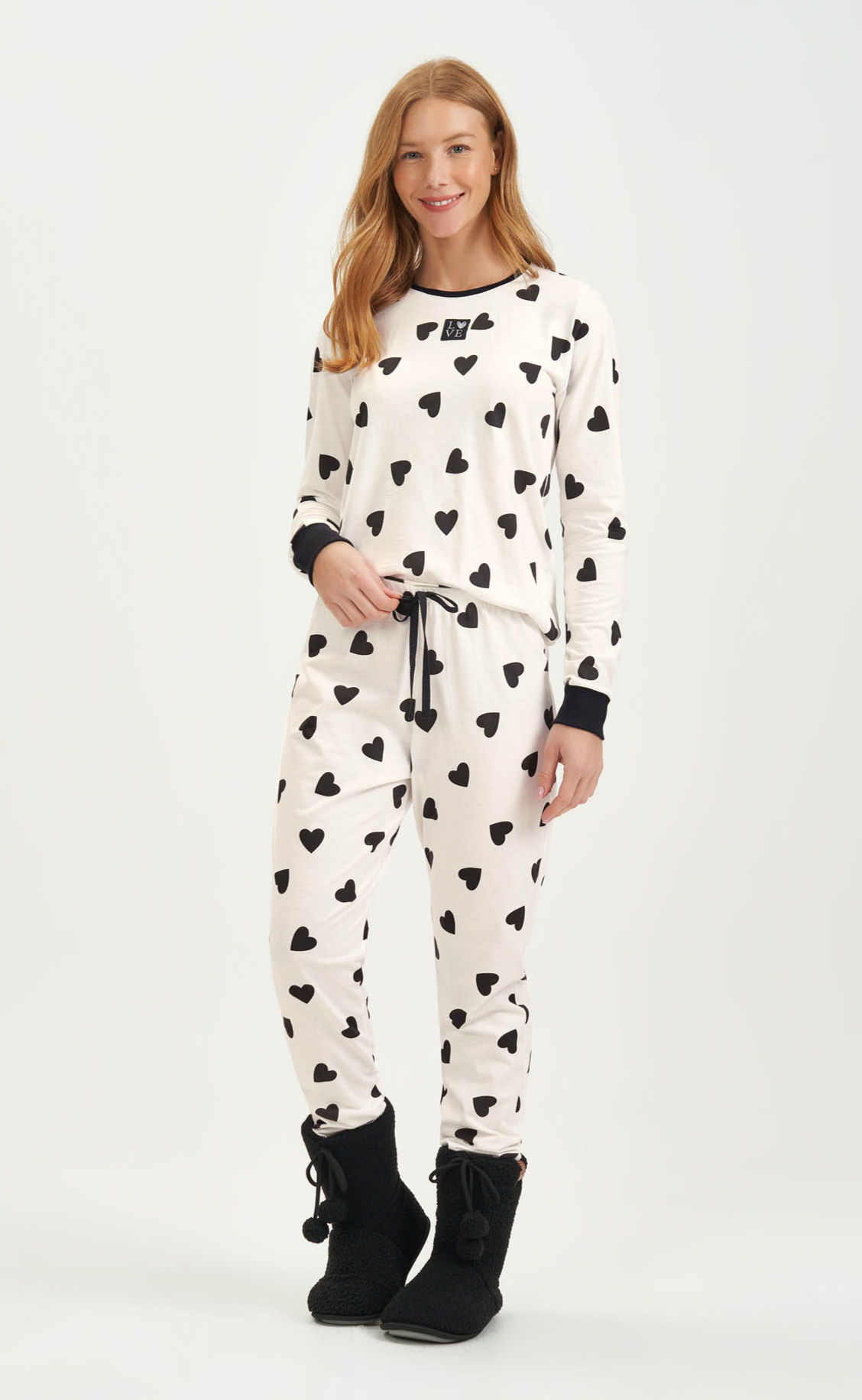 2010210 - Pijama Algodão Corações