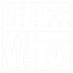 Mastering Engineer im Tonstudio, der die letzten Feinschliffe an einem Musiktrack vornimmt.