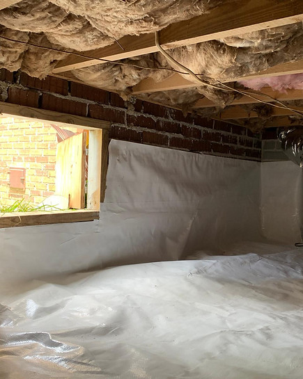 encapsulated crawlspace