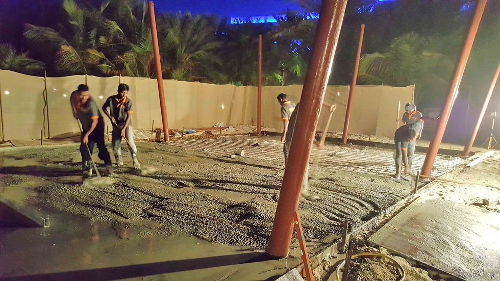 Making of Wellness Area