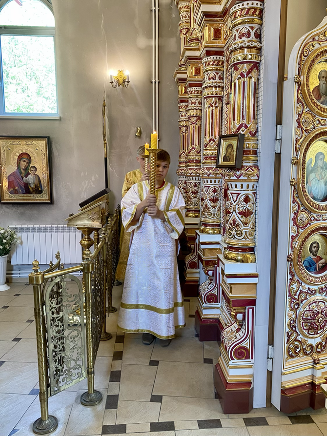 Обретение честных мощей Преподобного Сергия