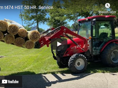 TYM Tractor T474 HST 50 Hour Service