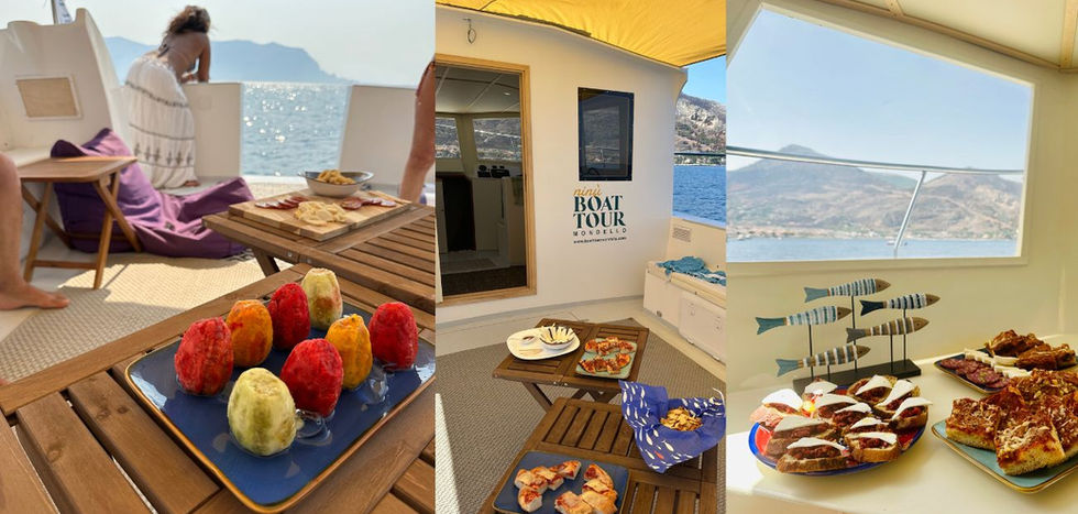 Shared boat tour experience