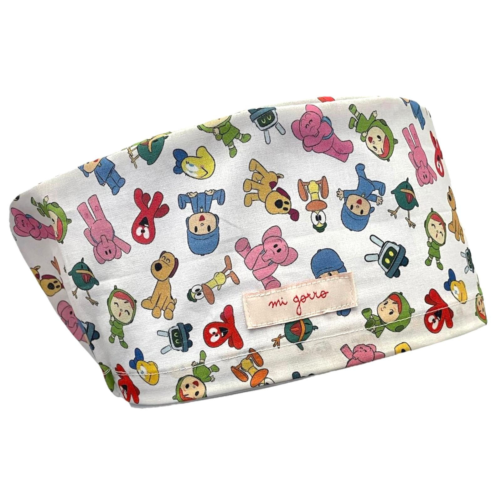 Gorro Quirófano Pocoyó dibujo