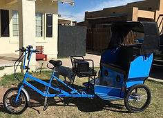 First 5 seater pedicab