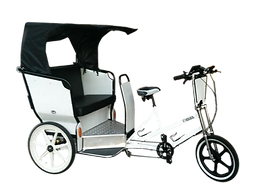 First custom pedicab we built