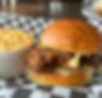 The FP&P Fried Chicken Sandwich at Front Porch and Provisions