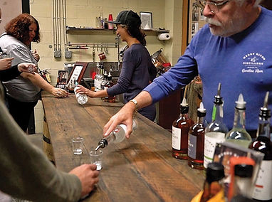 Rum Tastings at Muddy River Distillery
