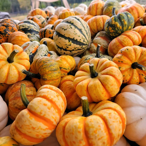 Pumpkin Patch at Dallas Lavender Lane