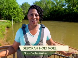 Deborah Holt Noel of NC Weekend Paddles the 11 Mills Blueway