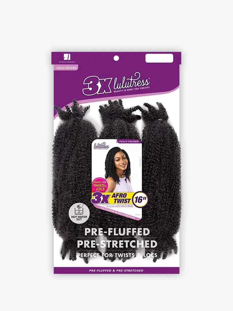 3x Lulutress Afro Twist