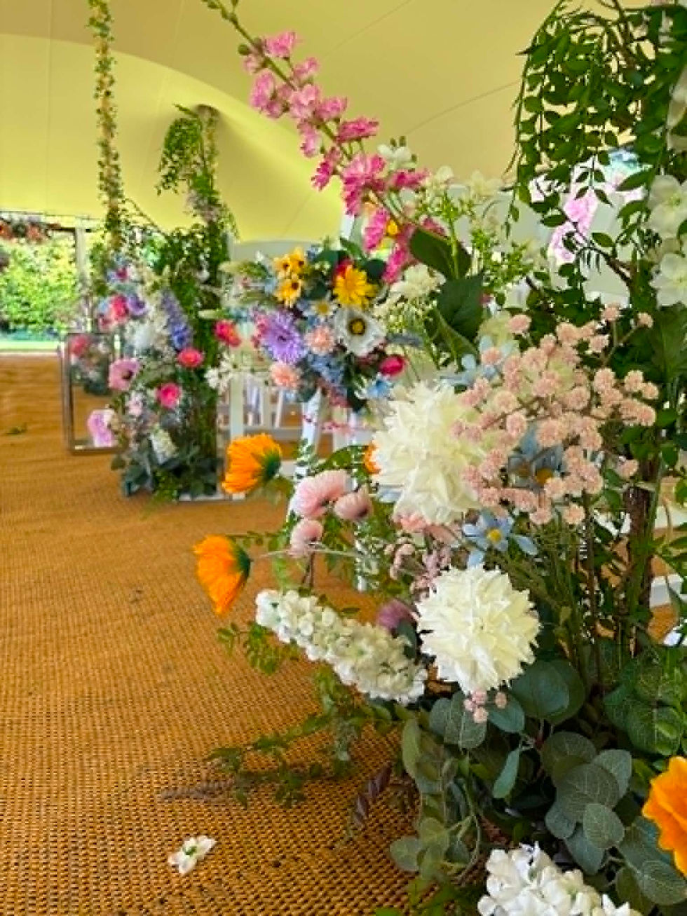 Colorful Florals in Rathsallagh