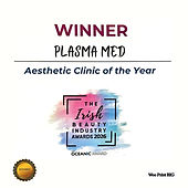 Plasma Med Dublin has officially been awarded Aesthetic Clinic of the Year 2026
