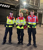 Volunteer supporting Dublin Homeless Awareness outreach in Dublin