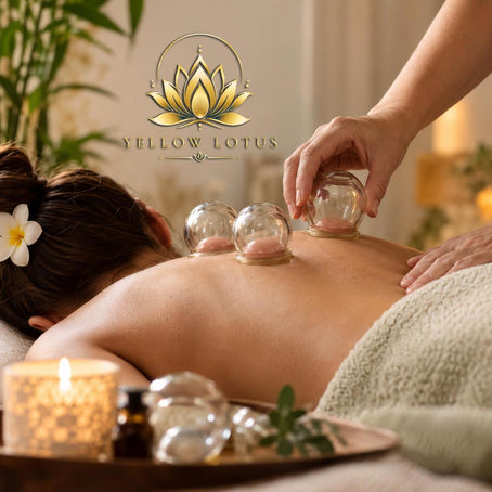Chinese cupping massage at Yellow Lotus in Swords