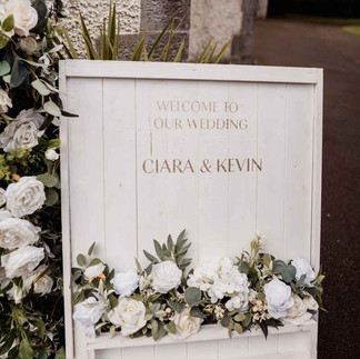 Ciara & Kevin wedding at Kildangan Church in Co. Kildare