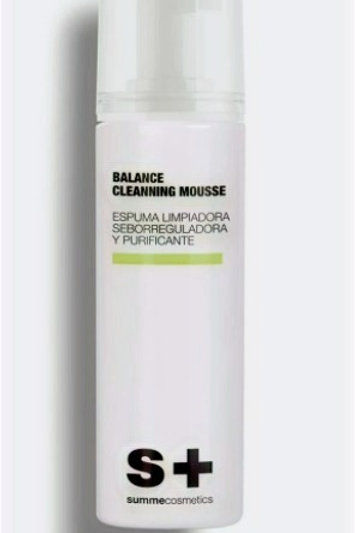 BALANCE Cleaning Mousse facial cleansing foam for combination, oily and acne-prone skin.