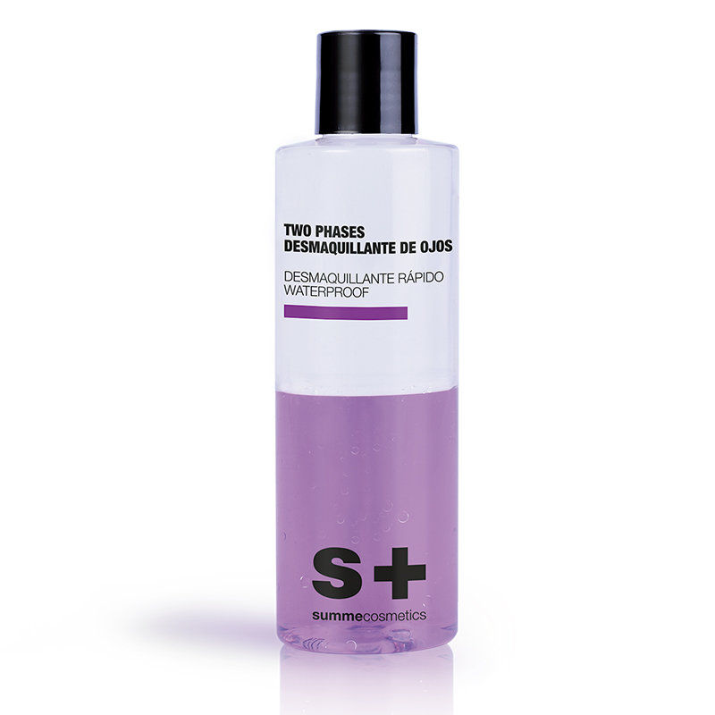 TWO PHASES professional two-phase eye and lip make-up remover for waterproof make-up.