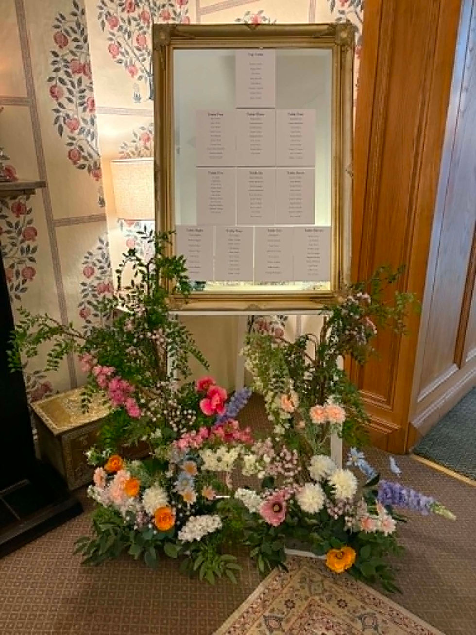 Colorful Florals in Rathsallagh