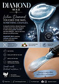DIAMOND WAX by UP! Wax with diamond microparticles and shea butter for professional waxing