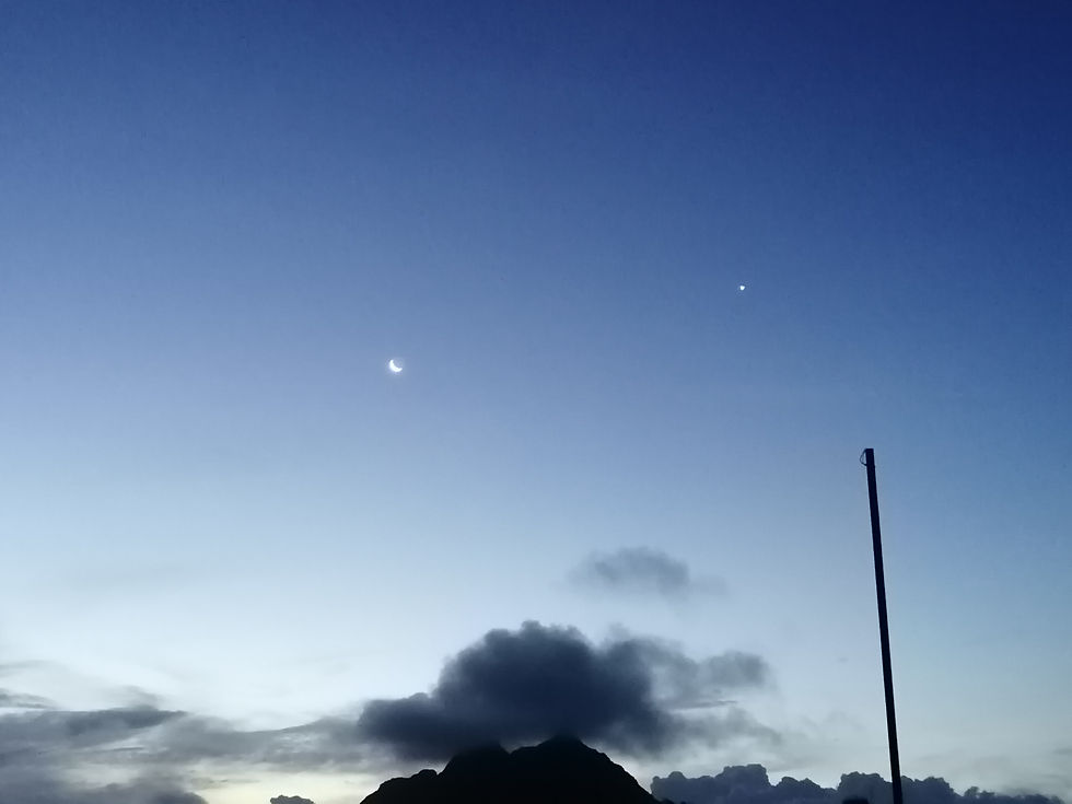 Moon & star