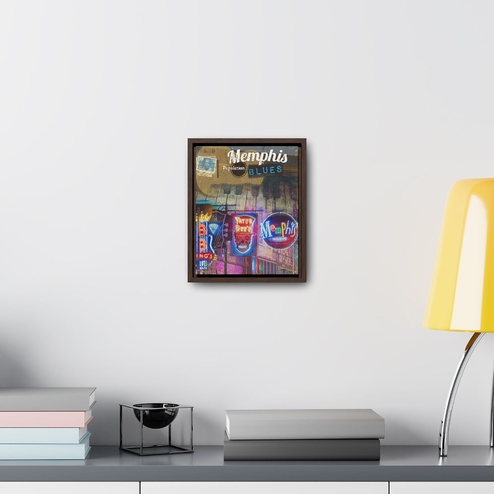Thumbnail: Population Art Series: Memphis Blues