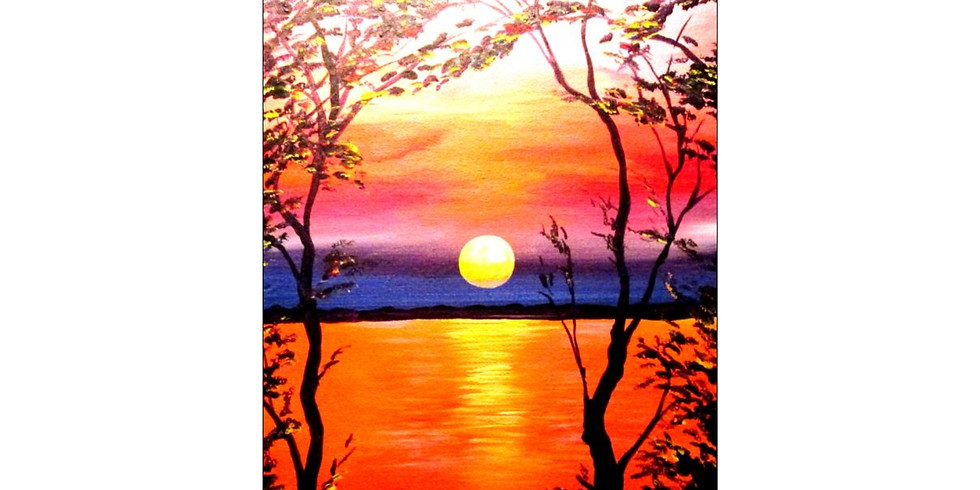 Vivid Sunset - 1/2 off bottles of wine!