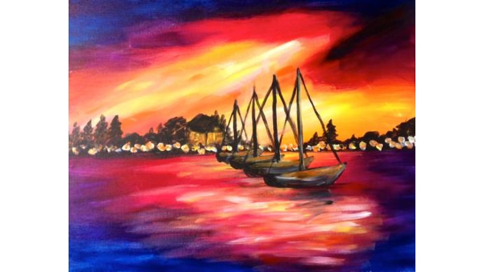 Marina Sunset ~ $3 Sangrias