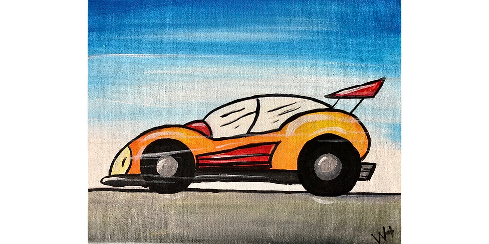 Race Car ~ COOKIES & CANVAS