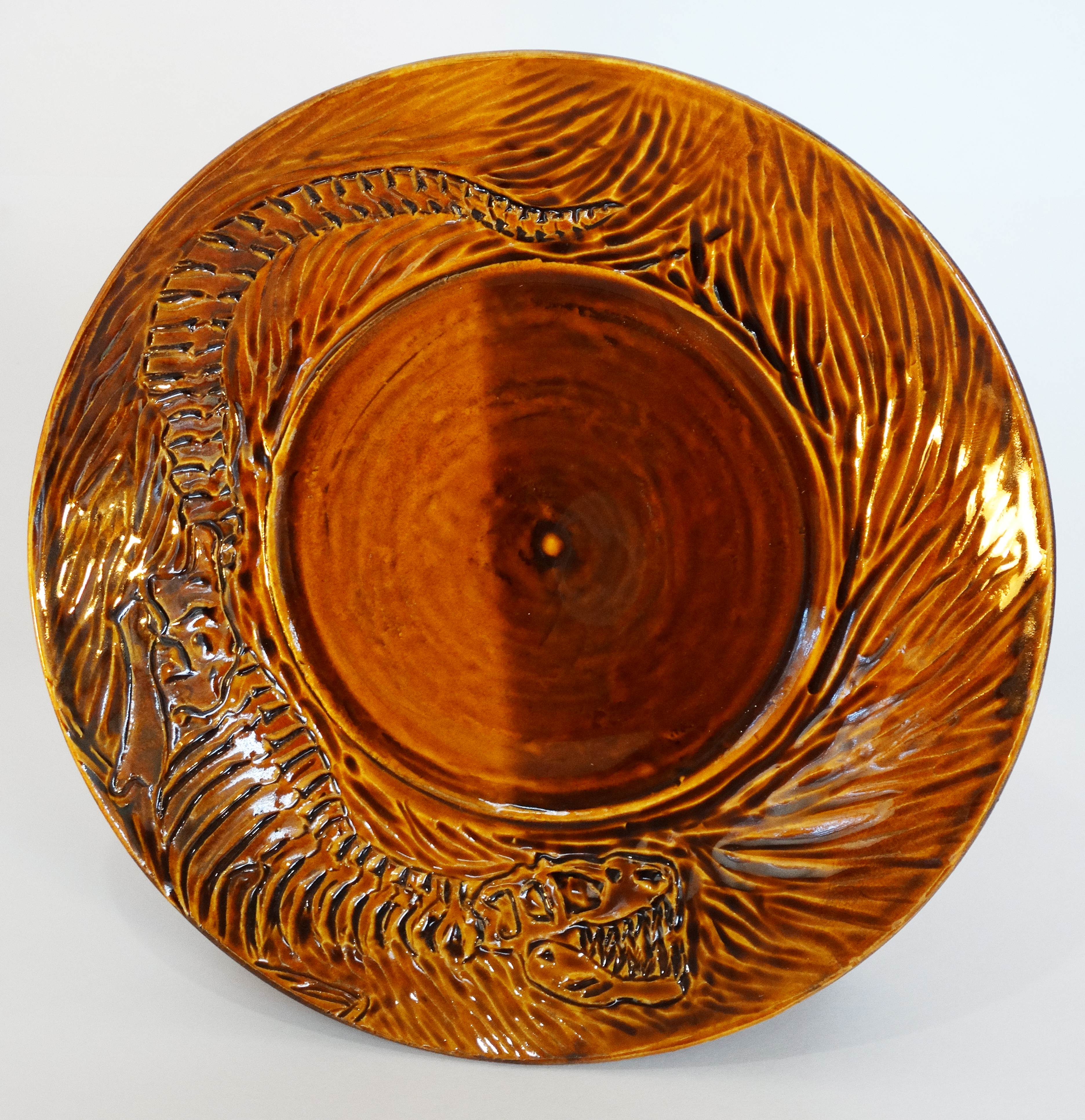 Allosaurus Plate