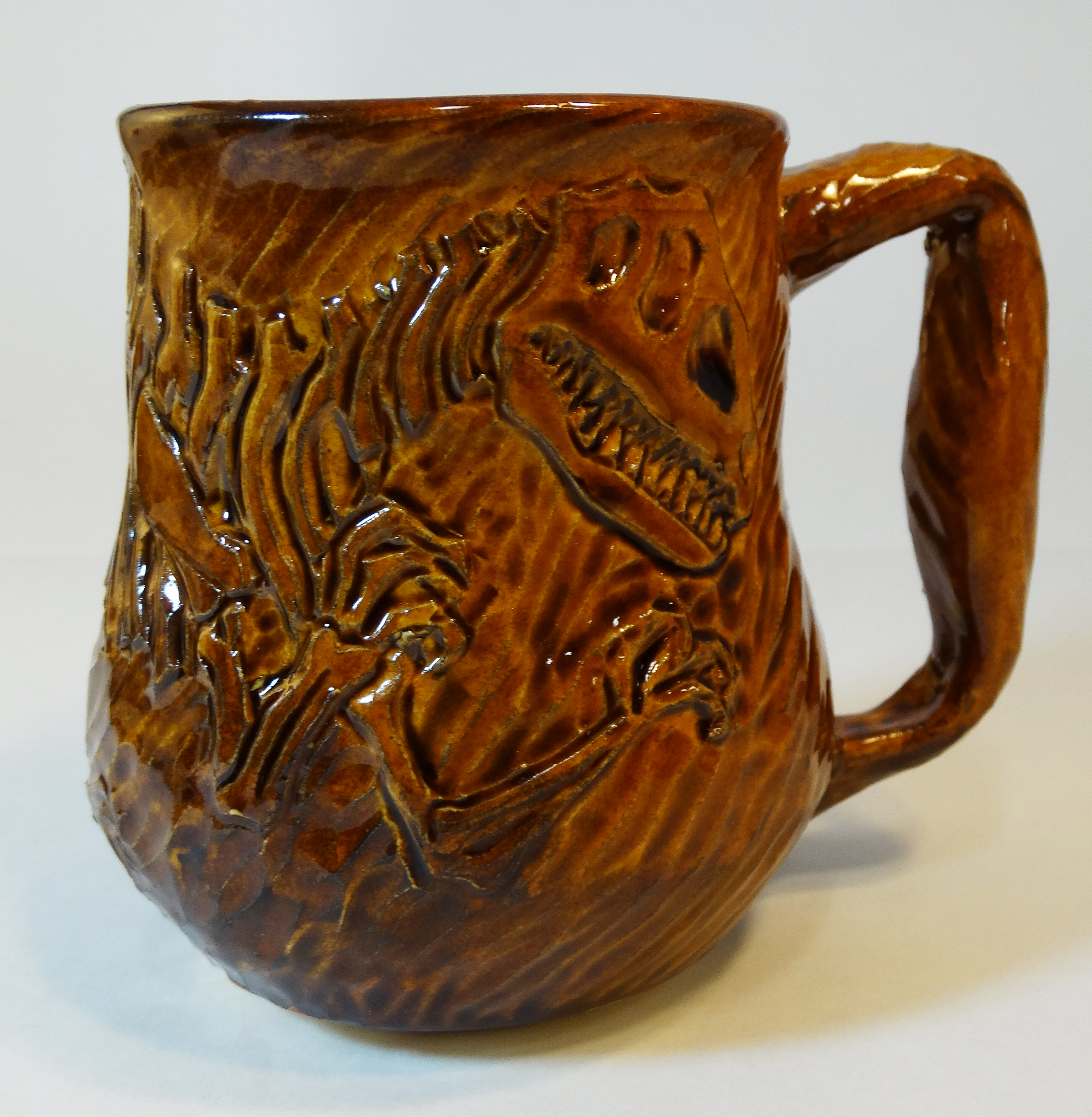 Utahraptor Mug Amber
