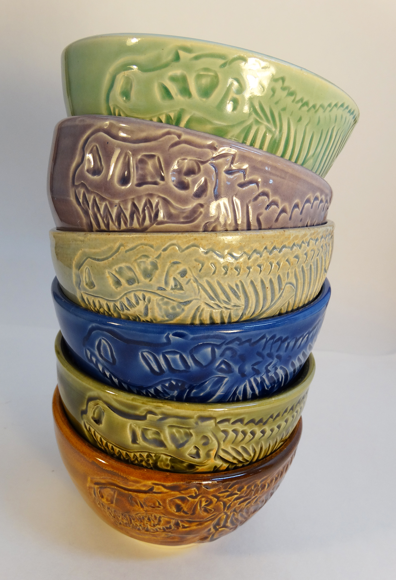 TRex bowl stack