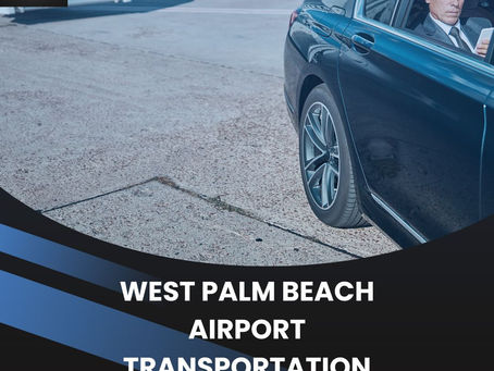 Cobblestone Limousine Service: Your Premier Choice for West Palm Beach Airport Transportation