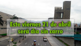 Prepárate para el dÃa sin carro en MedellÃn