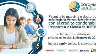 Quedan 5 días para postularse a Pasaporte para la Ciencia